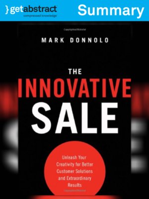 cover image of The Innovative Sale (Summary)
